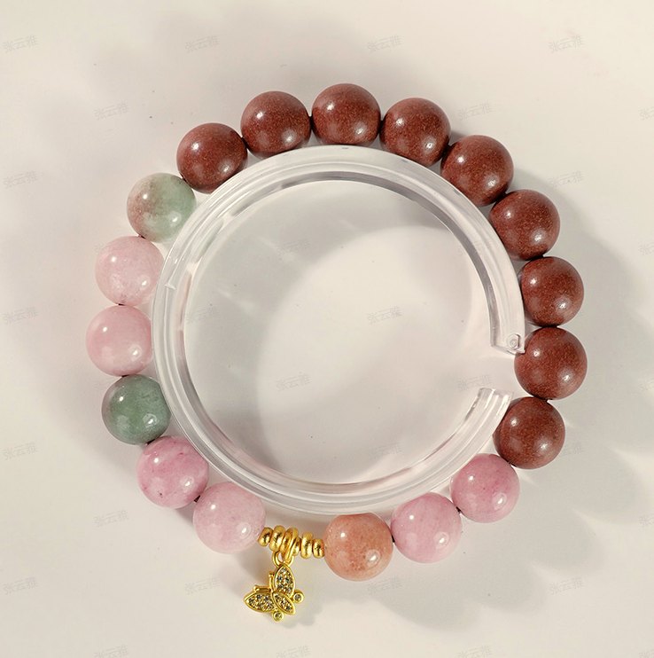 Jiang Zhen Xiang 'Zhou Ying' 10mm Bracelet - traditional Chinese incense bead bracelet made by hand