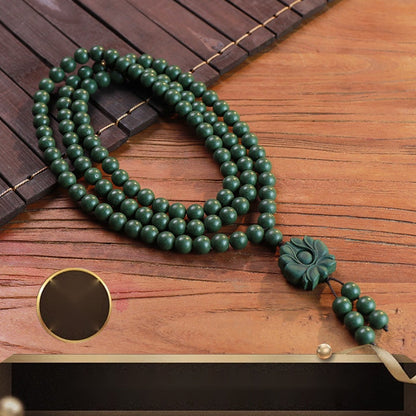 CHA SHOW Signature Trio Gift Set — 3 Handcrafted Incense Bracelets - traditional Chinese incense bead bracelet made by hand