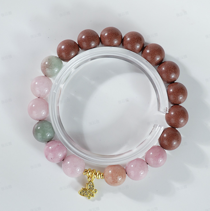 Jiang Zhen Xiang 'Zhou Ying' 10mm Bracelet - handcrafted incense bead bracelet by CHA SHOW
