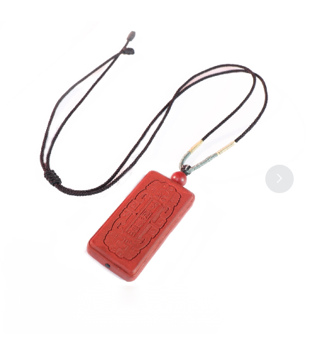 Heavenly Official Bestows Fortune Pendant - handcrafted incense pendant by CHA SHOW