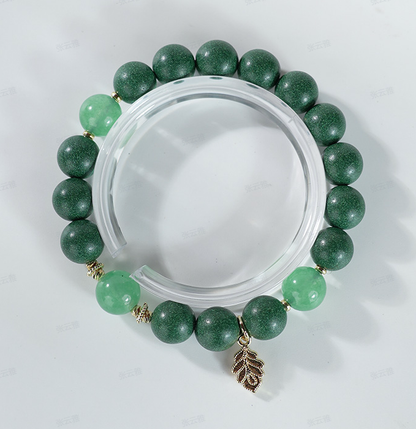 Qing Lin Sui 'Cui Lin' 10mm Bracelet - handcrafted incense bead bracelet by CHA SHOW