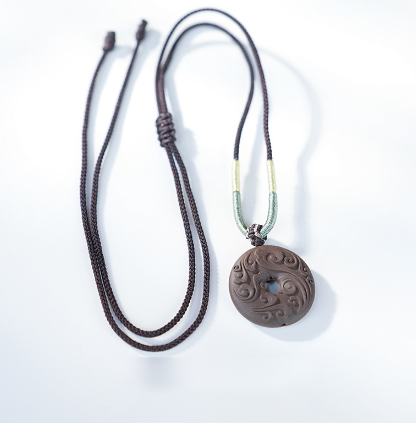 Peace Buckle Pendant - handcrafted incense pendant by CHA SHOW