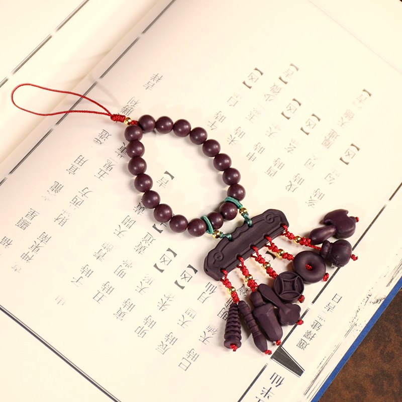 Ward Off Evil 'Ba Bao' Bracelet - traditional Chinese incense bead bracelet made by hand